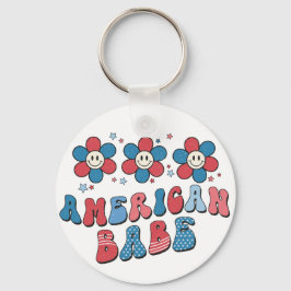 Porte-clés American Babe