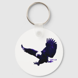 Porte-clés American Bald Eagle Landing