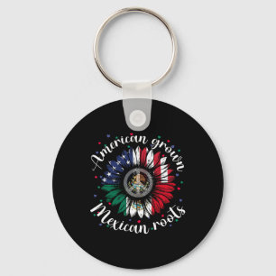 Porte-clés American Cultivé Mexicain Racines Cinco De Mayo Su