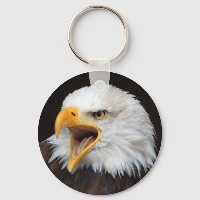 Porte-clés AMERICAN EAGLE - photographe Jean-Louis Glineur (Recto)
