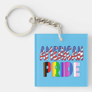 Porte-clés American Pride - LGBTQ+ America Pride Month July 4