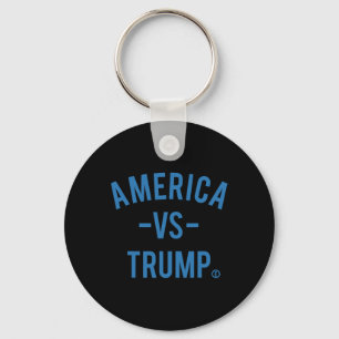 Porte-clés Amérique contre Trump - Amérique Versus Trump _1