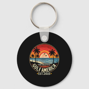 Porte-clés Amérique du Golfe Drôle Trump renommer