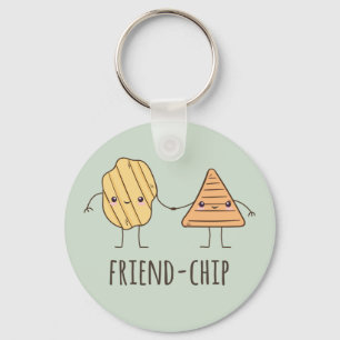 Porte-clés Ami amusant chips
