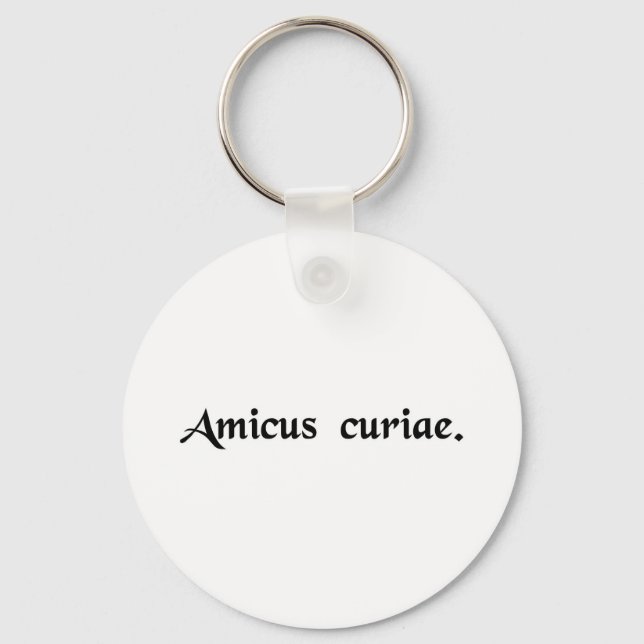 Porte-clés Ami du tribunal (Recto)