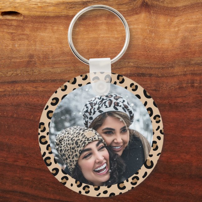 Porte-clés Amis photo double côté (Recto)