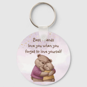 Porte-clés Amitié Teddy Ours Aimez-vous Inspiration