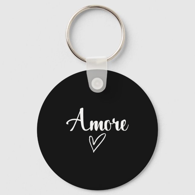 Porte-clés Amore - Italian Love Valentine's Day  (Recto)