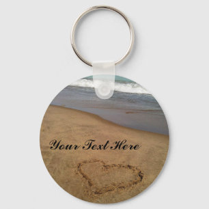 Porte-clés Amour au porte - clé de plage