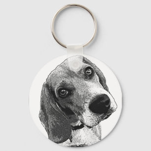 Porte-clés Amour beagle
