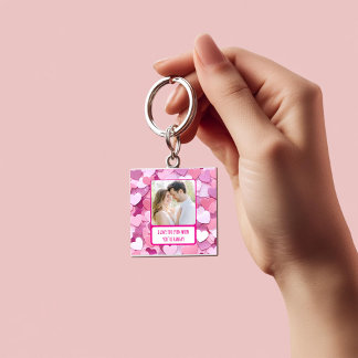 Porte-clés Amour Coeur Confetti Quand vous êtes Hanseuse Acry