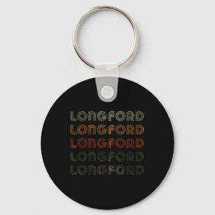 Porte-clés Amour Coeur Longford Tee Grunge Style Vintage Noir