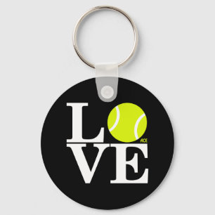 Porte-clés AMOUR de tennis d'as