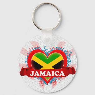 Porte-clés Amour Jamaïque du cru I