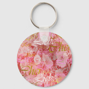 Porte-clés Amour, liebe, kara, cher, käre, querido, texte, ro