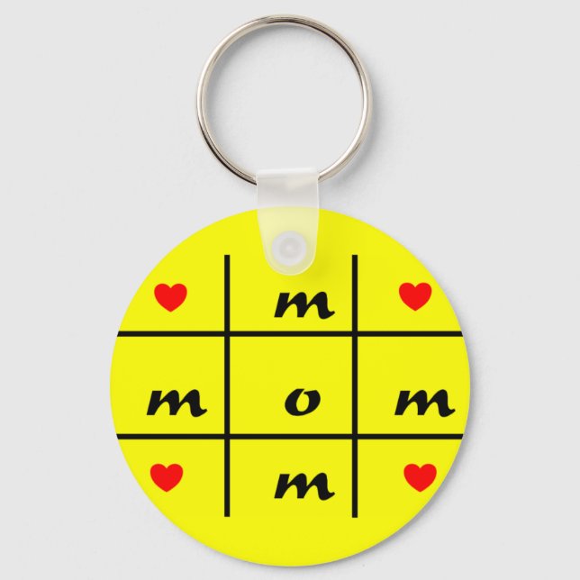 Porte-clés Amour maman (Recto)
