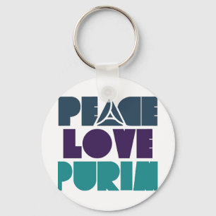 Porte-clés Amour Purim de paix