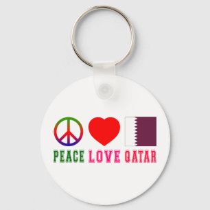 Porte-clés Amour Qatar de paix