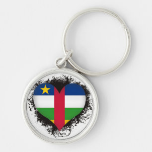 Porte-clés Amour république centrafricaine du cru I