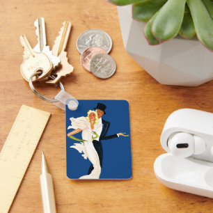 Porte-clés Amour vintage et romance, Mariage moderne Couple