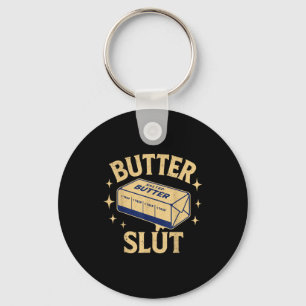 Porte-clés Amoureux de beurre drôle Design Rétro Vintage - Be