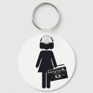 Porte-clés Amoureux de la musique