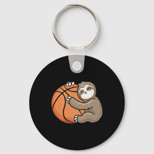 Porte-clés Amoureux des animaux sportif du joueur de basket-b