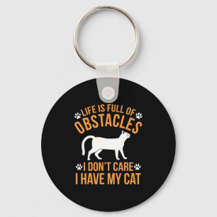 Porte-clés Amoureux des chats J'Ai Mon Chat