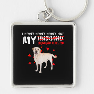 Porte-clés Amoureux des chiens J'Aime Vraiment Mon Labrador