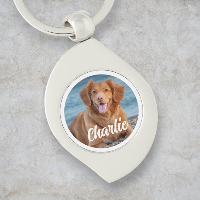 Porte-clés Amoureux des chiens Personnalisé Animaux de compag (Créateur téléchargé)