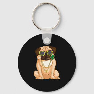 Porte-clés Amusant Amoureux des chiens Bulldog anglais