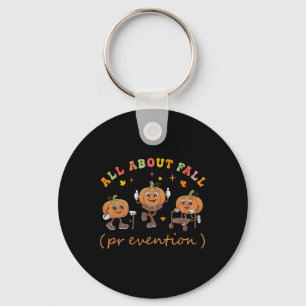 Porte-clés Amusant J'aime Prévention de l'automne Thanksgivin