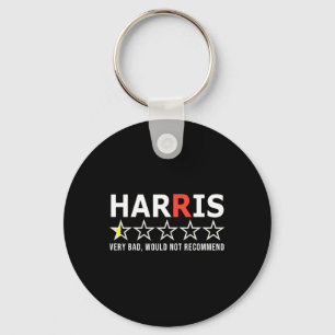 Porte-clés Amusant Kamala Harris Très Mauvais Ne Recommandera
