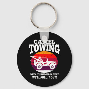 Porte-clés Amusants Camion Towing Retro Camping Towing Fun Ha