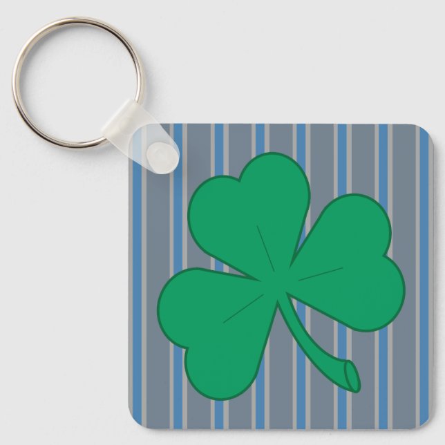 Porte-clés Amusants et Shamrocks fantaisistes (Recto)