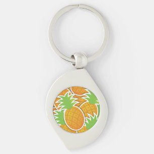 Porte-clés Ananas funky