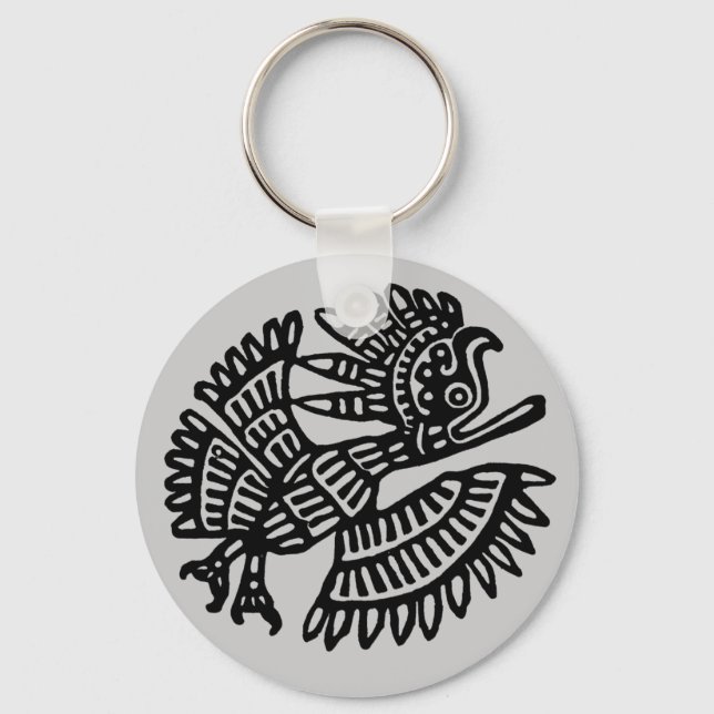 Porte-clés Ancien oiseau - Porte - clé (Recto)