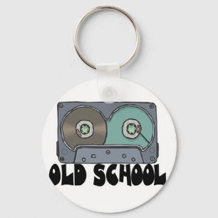 Porte-clés ancienne bande cassette