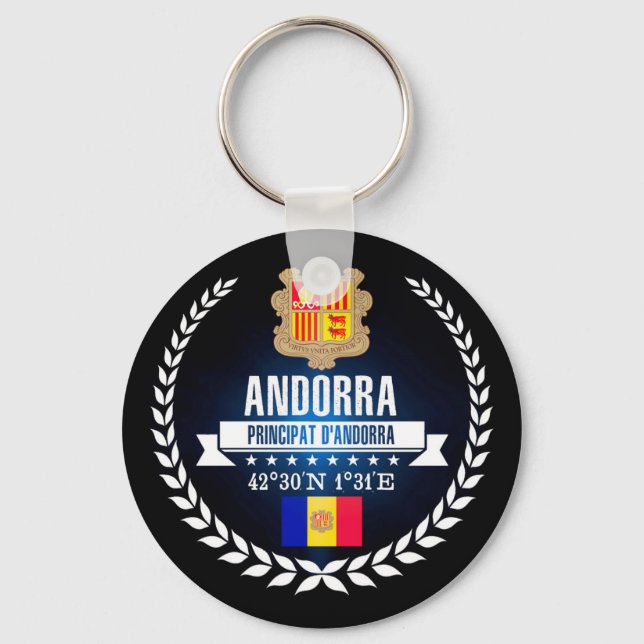 Porte-clés Andorre (Recto)