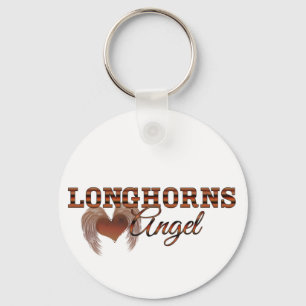 Porte-clés Ange de Longhorns