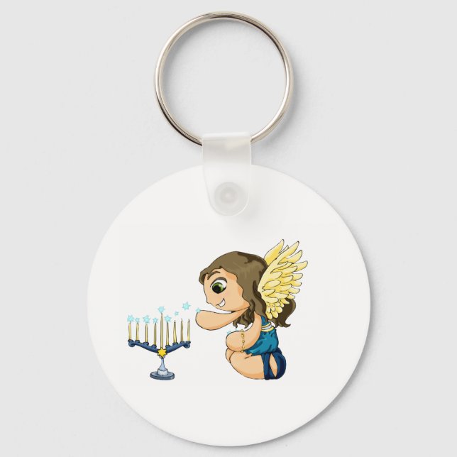 Porte-clés Ange de Menorah (Recto)