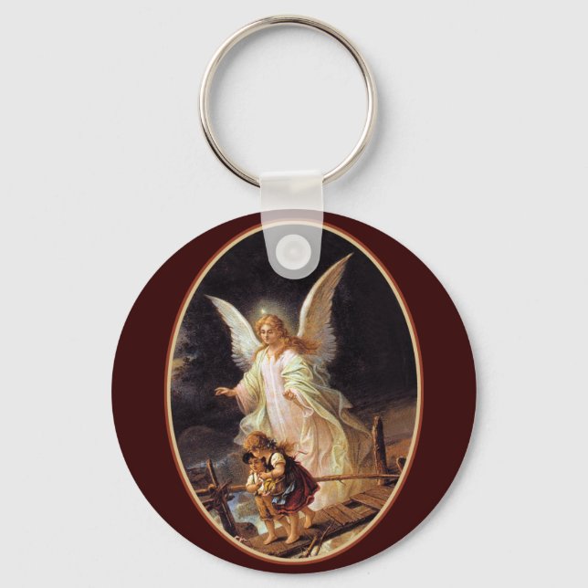 Porte-clés Ange gardien (Recto)