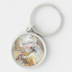 Porte-clés "Ange porte - clé de Glastonbury à abbaye"