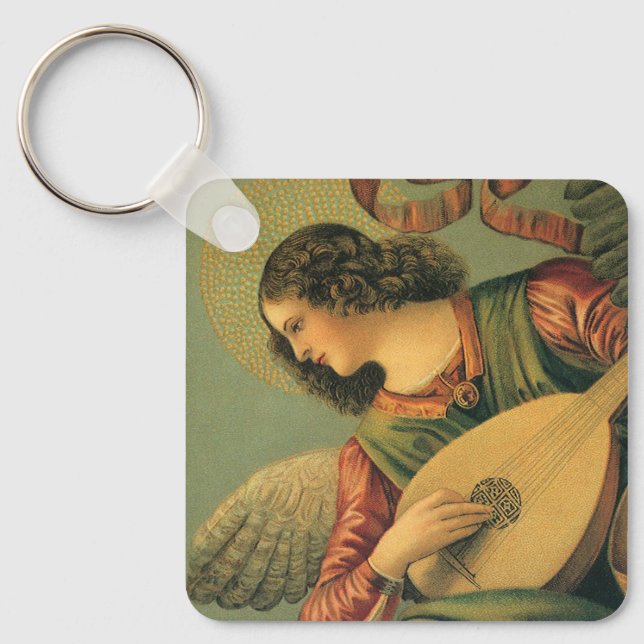 Porte-clés Angel Musician, Melozzo da Forli, Art Renaissance (Recto)