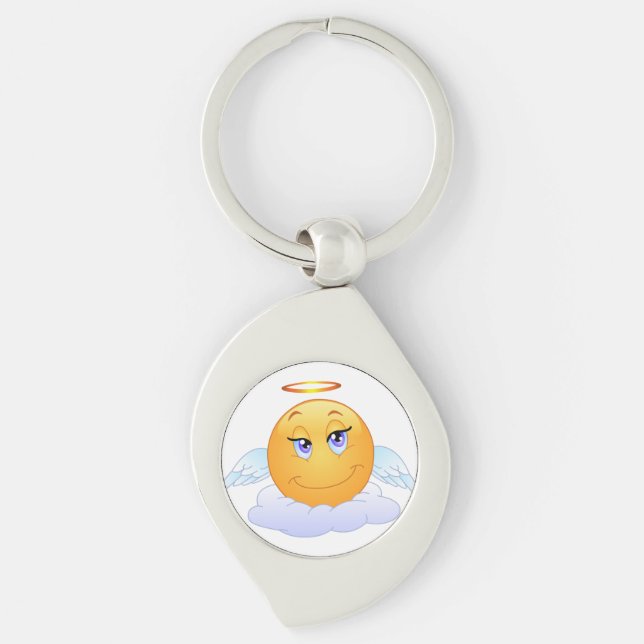 Porte-clés Angel smiley (Devant)