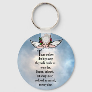 Porte-clés Angel "So Loved"