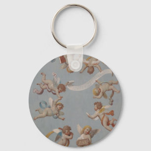 Porte-clés Anges lunatiques d'ange de la Renaissance
