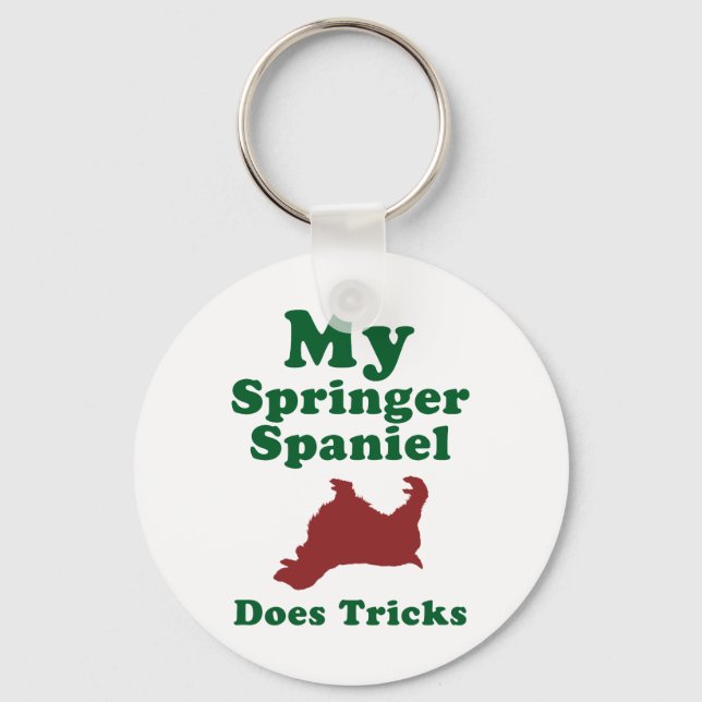 Porte-clés Anglais Springer Spaniel (Recto)