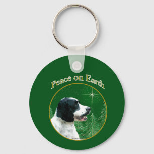 Porte-clés Anglais Springer Spaniel Peace