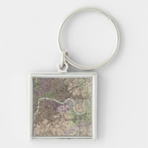 Porte-clés Angleterre et Pays de Galles - Villes, ports et po